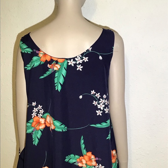 Vintage 60's 70's Rainbow Paradise Hawaii floral summer sun dress small - Picture 5 of 8